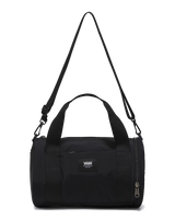 Barreled Midi Duffel Bag in Black