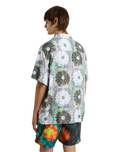 Digitals Woven Shirt in White & Multi
