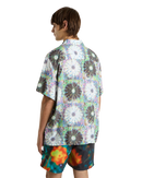 Digitals Woven Shirt in White & Multi