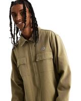McAvoy Zip Station Jacket in Bay Leaf