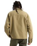 McAvoy Zip Station Jacket in Bay Leaf