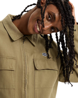 McAvoy Zip Station Jacket in Bay Leaf