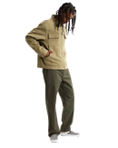 McAvoy Zip Station Jacket in Bay Leaf