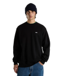 Left Chest II Loose Sweatshirt in Black