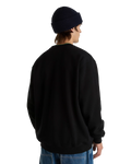Left Chest II Loose Sweatshirt in Black