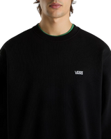 Left Chest II Loose Sweatshirt in Black