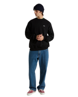 Left Chest II Loose Sweatshirt in Black