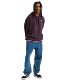 Style 76 Hoodie in Dark Port