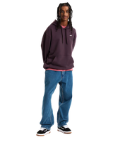 Style 76 Hoodie in Dark Port