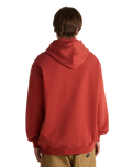 Salton Loose Pullover Hoodie in Red Ochre