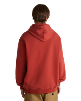 Salton Loose Pullover Hoodie in Red Ochre