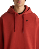Salton Loose Pullover Hoodie in Red Ochre