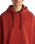 Salton Loose Pullover Hoodie in Red Ochre