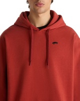 Salton Loose Pullover Hoodie in Red Ochre