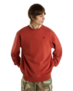 Salton Loose Sweatshirt in Red Ochre