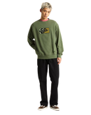 Original Standards 2-Tone Sweatshirt in Pine Forest