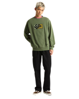 Original Standards 2-Tone Sweatshirt in Pine Forest