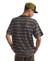 Cameron Stripe T-Shirt in Walnut