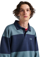 Bowman Rugby Polo Shirt in Parisian Night