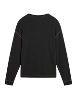 The Vans Mens Boulder Thermal Knit Jumper in Black
