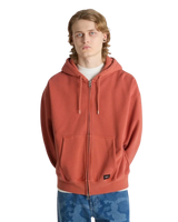 LX Zip Hoodie in Burnt Orange