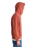 LX Zip Hoodie in Burnt Orange