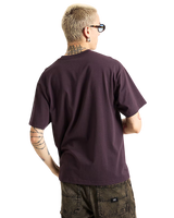 The Vans Mens Star Checker T-Shirt in Dark Port