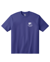 The Vans Mens Stacked Hi T-Shirt in Royal Cobalt