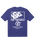 The Vans Mens Stacked Hi T-Shirt in Royal Cobalt