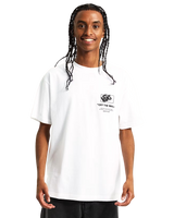 The Vans Mens Stacked Hi T-Shirt in White