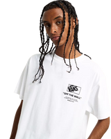 The Vans Mens Stacked Hi T-Shirt in White