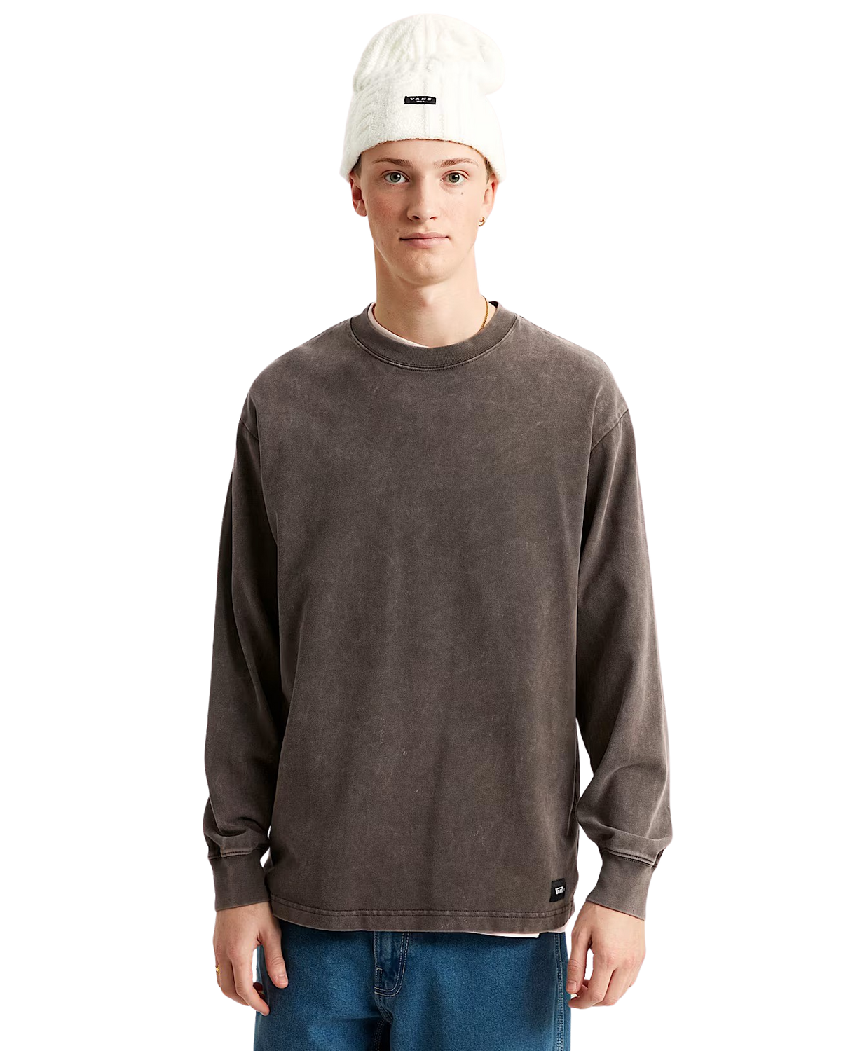 LX Long Sleeve T-Shirt in Faded Black
