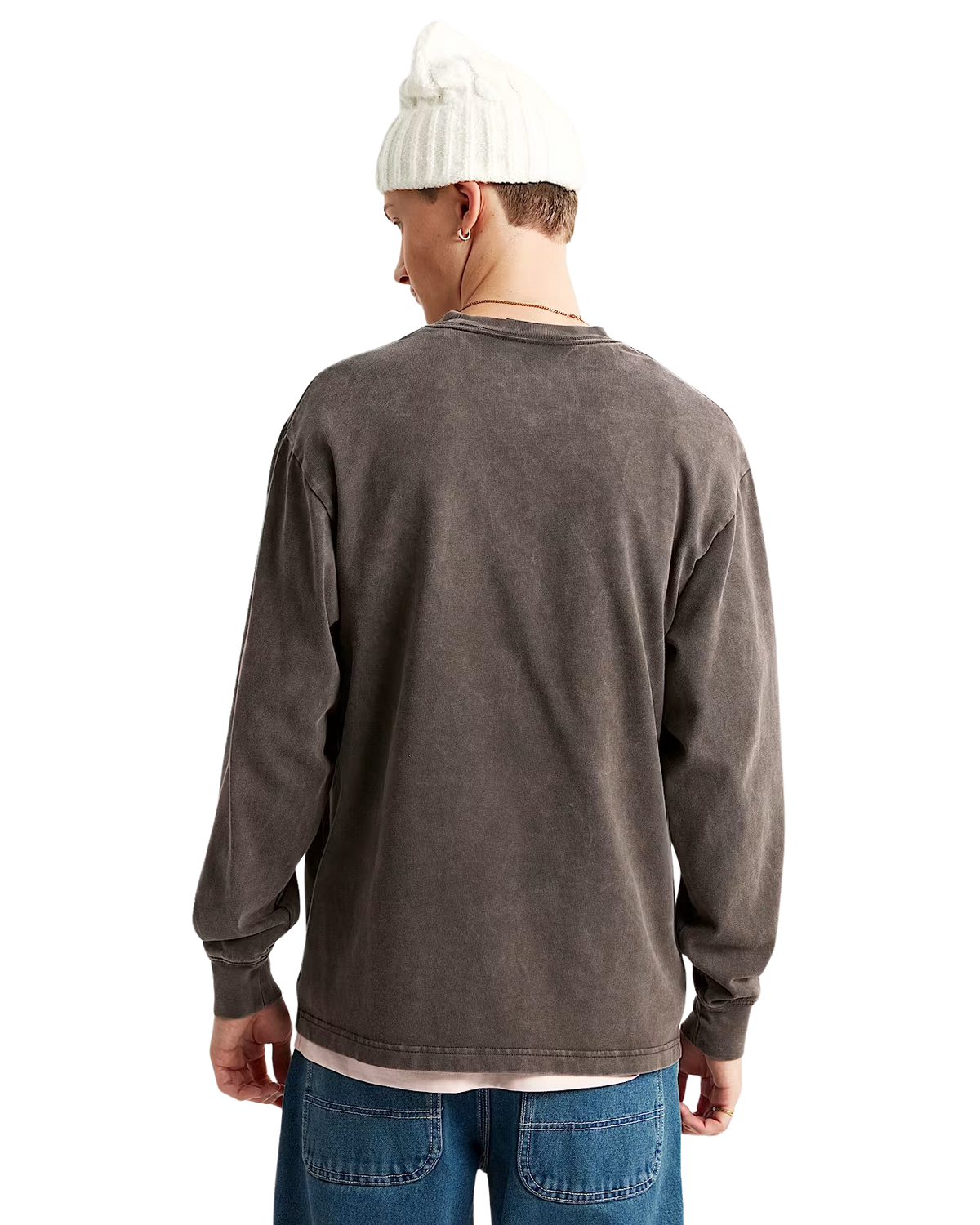 LX Long Sleeve T-Shirt in Faded Black