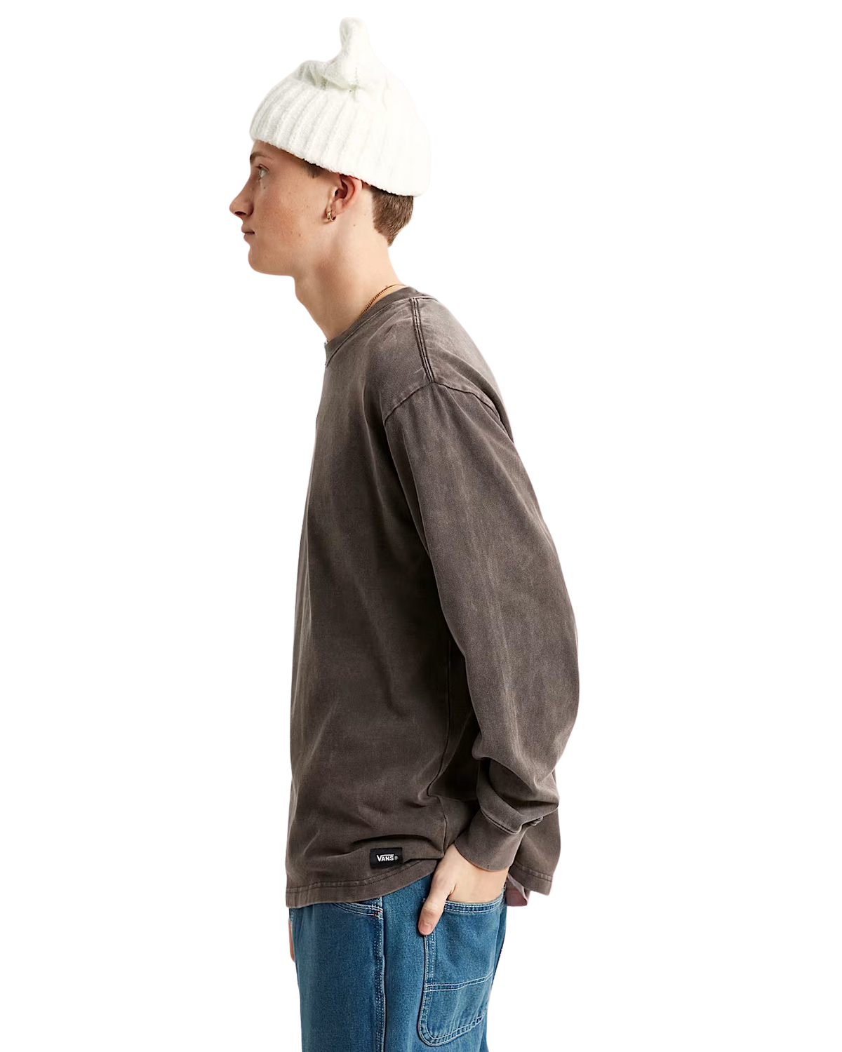 LX Long Sleeve T-Shirt in Faded Black