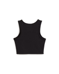 Upworn Vest in Black