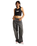 Upworn Vest in Black