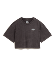 Era Script T-Shirt in Faded Black