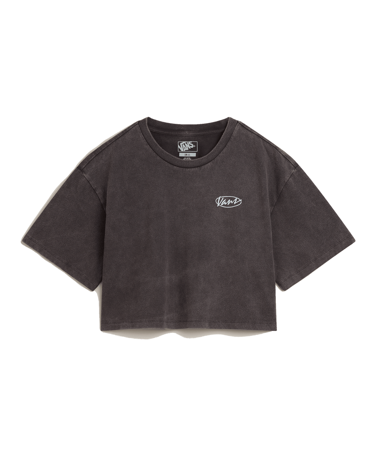 Era Script T-Shirt in Faded Black
