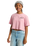 Girls Archived Crop T-Shirt in Pink Dawn