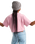 Girls Archived Crop T-Shirt in Pink Dawn