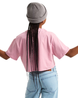Girls Archived Crop T-Shirt in Pink Dawn