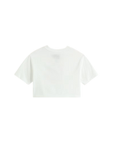 Girls Star Berries Crop T-Shirt in White