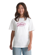 Girls Cloud Rush T-Shirt in White
