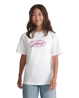 Girls Cloud Rush T-Shirt in White