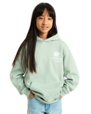Girls Stockpile Hoodie in Gray Olive