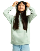 Girls Stockpile Hoodie in Gray Olive