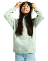 Girls Stockpile Hoodie in Gray Olive