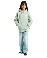 Girls Stockpile Hoodie in Gray Olive
