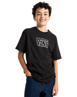 The Vans Boys Boys Cactus Wire T-Shirt in Black