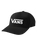 The Vans Boys Boys Drop V Logo Snapback Cap in Black